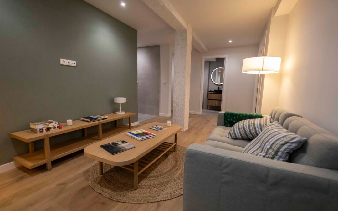 Piso con viga a la vista